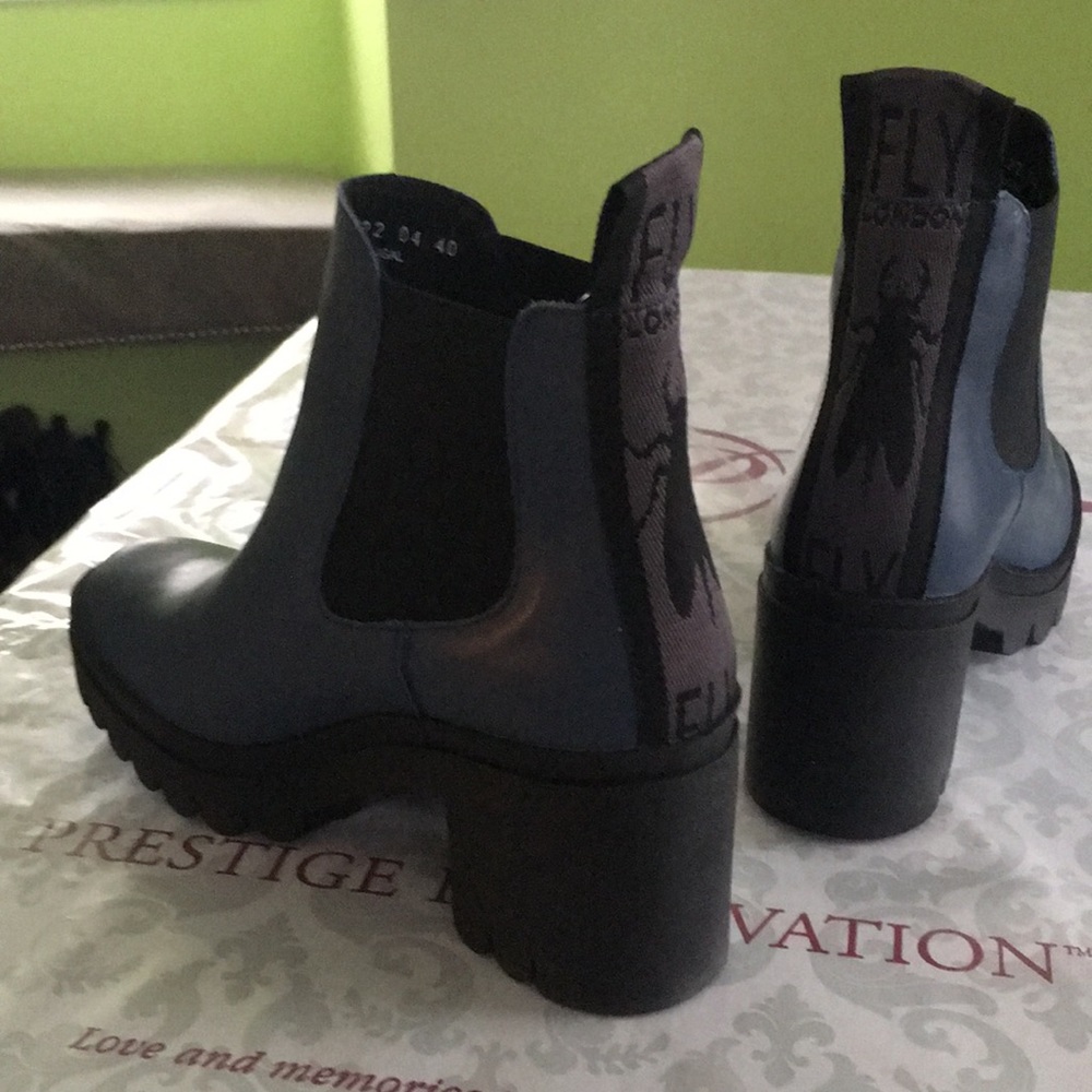 Fly London chunky Dublin Boots